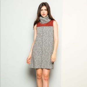 THML Turtleneck Shift Dress